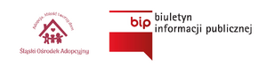Logo Biuletynu Informacji Publicznej oraz Śląskiego Ośrodka Adopcyjnego w Katowicach